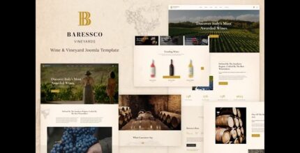Baressco - Wine, Vineyard & Winery Joomla Template