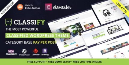 Classify - Classified Ads WordPress Theme