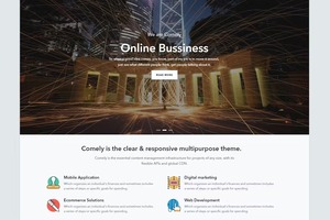 Comely - Responsive Business Drupal Theme