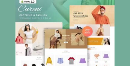 Cureni - Clothing & Fashion Shopify 2.0 Theme