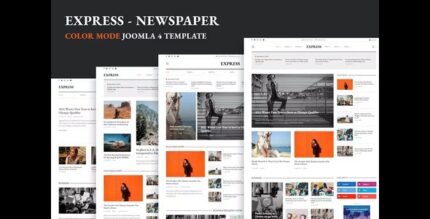 Express - Newspaper & News Joomla Template