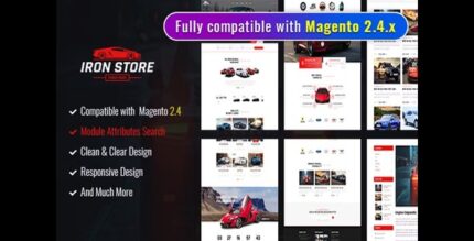 Ironstore - Best Magento 2 Auto Parts Theme