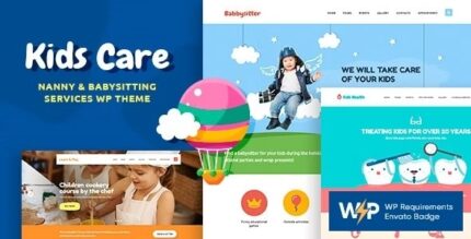 Kids Care Children WordPress Theme