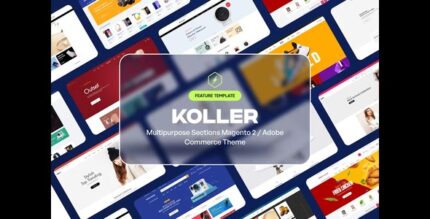 Koller - Multipurpose Sections Magento 2 Adobe C