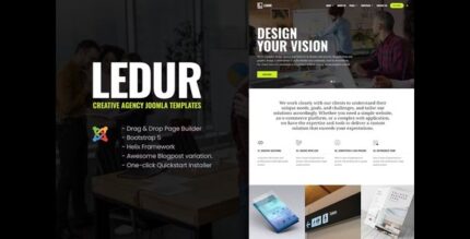 Ledur - Creative Agency Joomla Templates