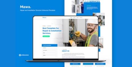 Mawa — Repair and Installation Unbounce Template