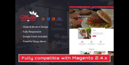 Multe - Responsive Magento 2 Restaurant Theme