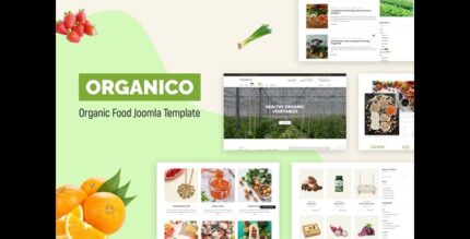 Organico - Organic Food & Farm Joomla 4 Template