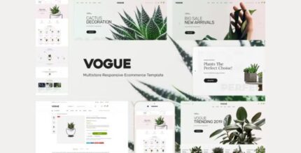 Vogue - Plant Store Prestashop Theme