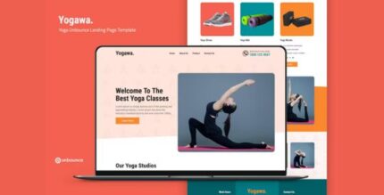 Yogawa — Yoga Unbounce Landing Page Template