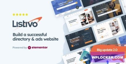 Listivo v2.3.74 - Classified Ads & Directory Listing WordPress