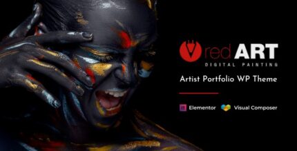 Red Art v3.8 - Artist Portfolio