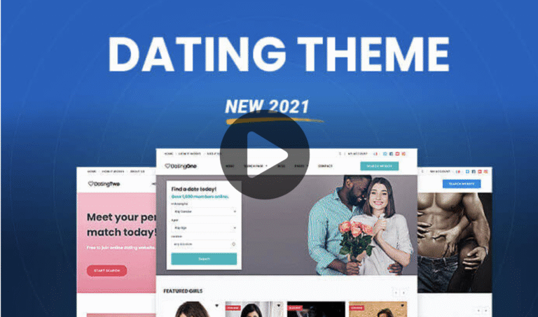 Premiumpress Dating theme Screenshot