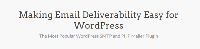 WP Mail SMTP