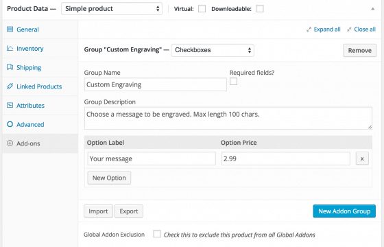 WooCommerce Product